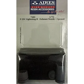 Plastikový model Aires 1/72 F-35C Lightning II exh.nozzle - opened (TAM)