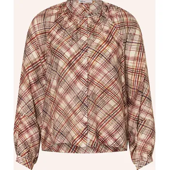 Dámská halenka Yerse Dámská Blůza Darcie, krémová / hnědá / olivová, 40