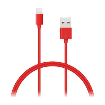 Datový kabel CONNECT IT Wirez COLORZ kabel Apple Lightning - USB, 1m, červený