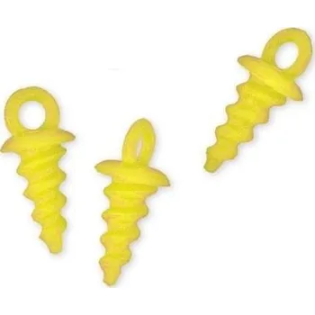 Boilies CARP ZOOM Zavrtávací zarážky na boilie Pop Up Peg 10ks - žlutá