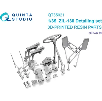 Plastikový model Quinta studio 1/35 ZiL-130 Detailing set (AVD)
