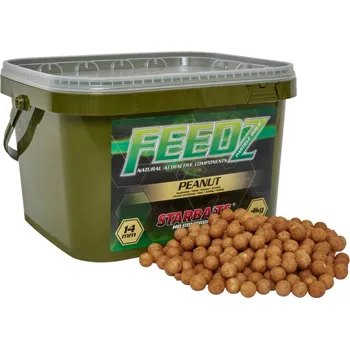 Boilies STARBAITS Boilies FEEDZ Peanut 14 mm 4 kg - 14 mm