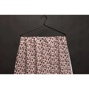 Šatová | halenková látka viskózová - Květinový vzor