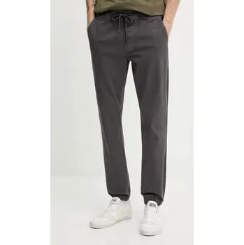 Kalhoty Tommy Jeans pánské, šedá barva, DM0DM23102 90X, vel. M