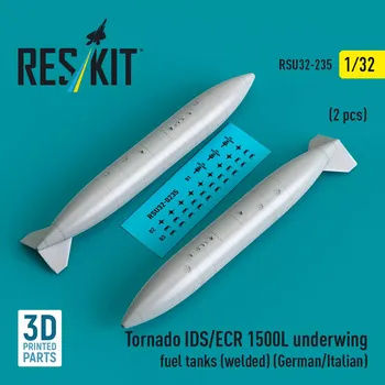 Plastikový model Reskit 1/32 Tornado IDS/ECR 1500L underwing fuel tanks