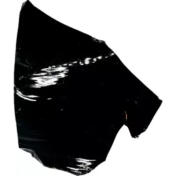 Přírodní kámen Černý přírodní obsidián 1,4 kg – silný ochranný kámen pro očistu a uzemnění