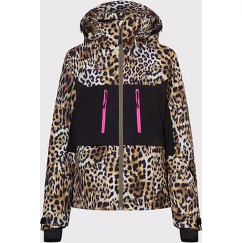 Chlapecká bunda Rehall Helga-R dívčí lyžařská bunda, Leopard 128