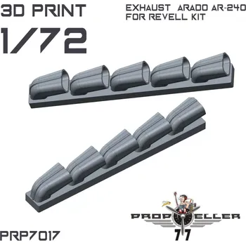 Plastikový model 77PROPELLER 1/72 Arado Ar-240 exhaust type 1 (REV)