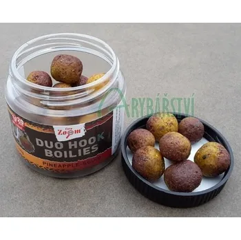 Boilies CARP ZOOM Boilies Duo Hook Boilies 16 mm 20 mm 110 g Ananas Oliheň