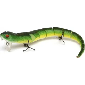 Umělá nástraha SAVAGE GEAR Wobler 3D Snake - Green Snake