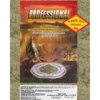 Návnadová surovina PROFESSIONAL Krmítková směs Silver Weekend Pack 5 kg - Vanilka