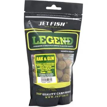 Boilies JET FISH Legend Range Boilie RAK GLM 250g - 20 mm
