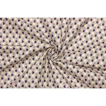 Bavlněné plátno - Srdce