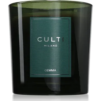Svíčka Culti Milano Winter Gemma Green vonná svíčka 550 g