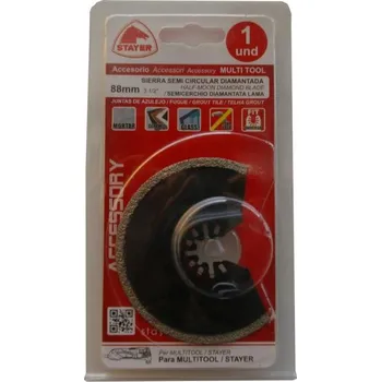 Brusný kotouč Půlkotouč segmentový diamantový k MULTI, Ø 88 mm, STAYER