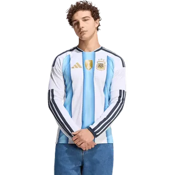Pánský domácí fotbalový dres Adidas Argentina 2026 DR bílo-modrý