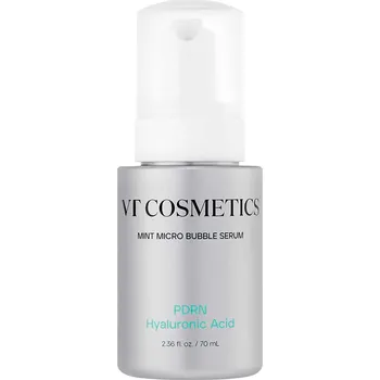 Pleťové sérum VT Cosmetics – PDRN Hyaluronic Acid Mint Micro Bubble Serum – Bublinkové sérum s PDRN a kyselinou hyaluronovou – 70 ml