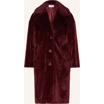 Dámský kabát Joseph Ribkoff Umělá Kožešina, tmavě červená