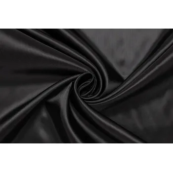 Podšívka viskóza | polyester - Černá