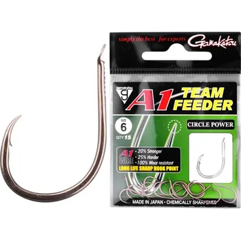 Rybářský háček GAMAKATSU Háček A1 Team Feder Circle Power - 14