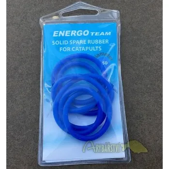 Vrhač návnad ENERGOFISH Catapult Elastic Guma do Praku Plná - modrá / 3.5 mm