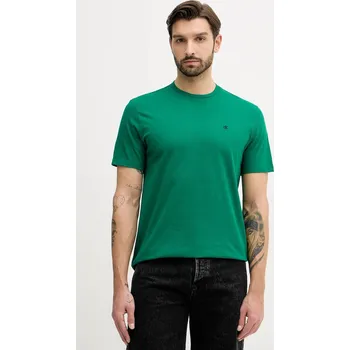 Bavlněné tričko Calvin Klein Jeans LV04RD254G zelená 76X, vel. L