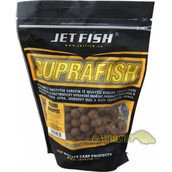 Nástraha JET FISH Boilie Supra Fish Scopex Squid 1 kg 20 mm - 20 mm