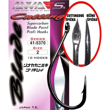 Rybářský háček AWA-SHIMA Háček Cutting Blade 5370 - 6