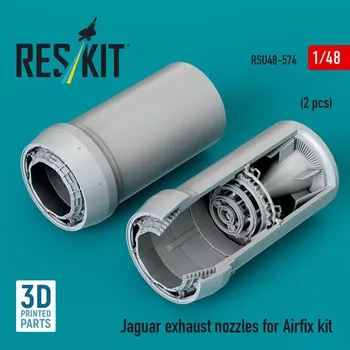 Plastikový model Reskit 1/48 Jaguar exh. nozzles (AIRF)