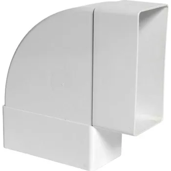 Vedení klimatizace Koleno vodorovné ploché CKH, 2 x 110 x 55 mm 0615