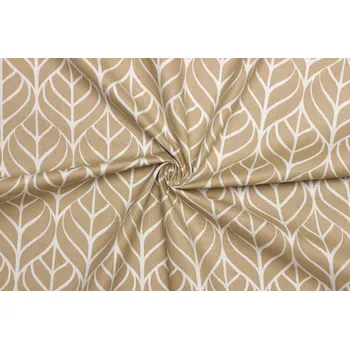 Bavlněné plátno - Abstraktní květinový vzor