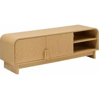 Televizní stolek TV stolek Lee 140 cm moderní skandinávský dřevěný matný do obýváku Atmosphera