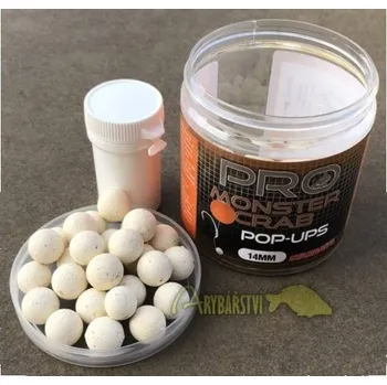 Nástraha STARBAITS Plovoucí Boilies PROBIOTIC Monster Crab Pop-Up 80g - 14 mm