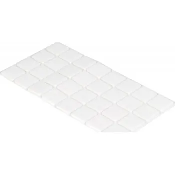 Podložka pod nábytek Podložky filcové 25 x 25 mm, samolepící, bílé, 32 ks