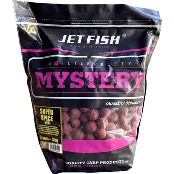 Boilies JET FISH Boilie Mystery 3kg Super Spice New - 20 mm