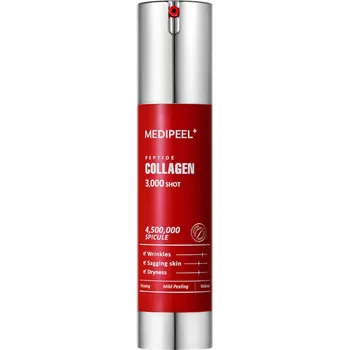 Pleťové sérum Medi-Peel MEDIPEEL – Red Lacto Collagen Peptide 3000 Shot Serum – Zpevňující sérum s kolagenem a peptidy – 50 ml