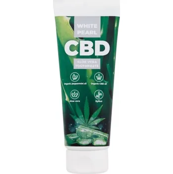 zubní pasta VitalCare CBD Aloe Vera Toothpaste - Zubní pasta s konopným olejem a aloe vera 75 ml