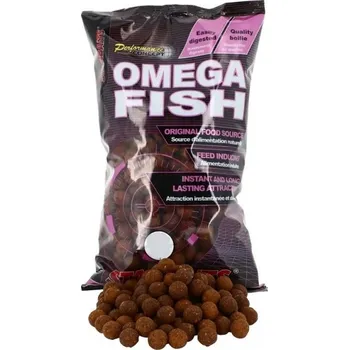 Nástraha STARBAITS Boilies Omega Fish 1kg - 24 mm