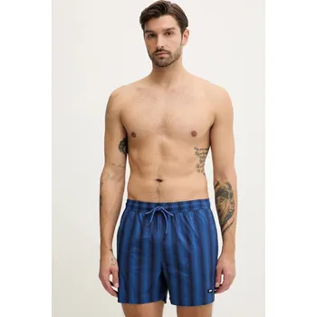 Pánské kraťasy Plavkové šortky BOSS Flounder modrá barva, 50554983 55X, vel. XXL