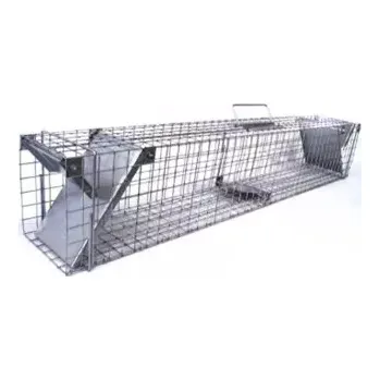 Hubení hlodavce Živolovná klec na kuny a potkany (102x17x20cm)