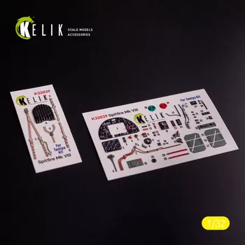 Plastikový model Reskit 1/32 Spitfire Mk VIII - interior 3D (TRUMP)