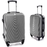 Stříbrná sada 2 skořepinových kufrů "Motion" - vel. M + L