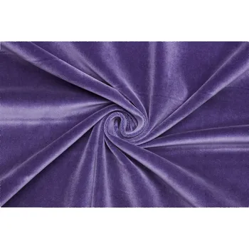 Samet bavlněný - Fialový 2. Jakost