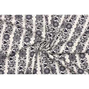 Bavlněné plátno - Krojový vzor