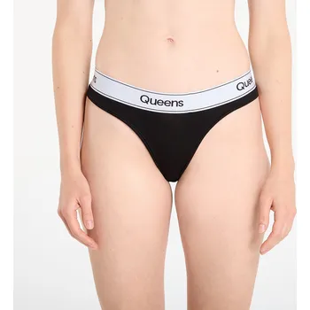 Kalhotky Kalhotky Queens Womens Panties 3-Pack Black L
