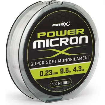 Matrix Vlasec Power Micron X 100 m 0.23mm - 9.5lb 100m