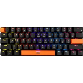 Klávesnice Baracuda BGK-03111 Dolphin Black US red switch