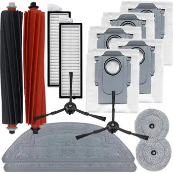 Sada příslušenství pro robotický vysavač HEPA filtry, kartáče, mopy pro ROBOROCK S8 Max/MaxV Ultra sada a sáčky 15ks