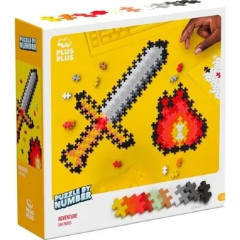 ostatní stavebnice Plus-Plus stavebnice Skládej podle čísel - Dobrodružství 250 dílků