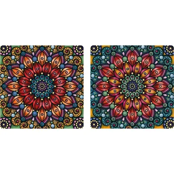 Puzzle CURIOSI Oboustranné dřevěné puzzle Double: Květina 165 dílků